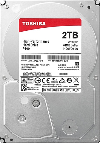 Toshiba P300 2TB 3.5'' SATA - CeX (UK): - Buy, Sell, Donate